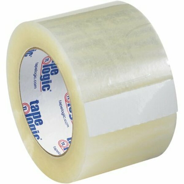 Bsc Preferred 3'' x 110 yds. Clear Tape Logic #126 Quiet Carton Sealing Tape, 24PK S-16985